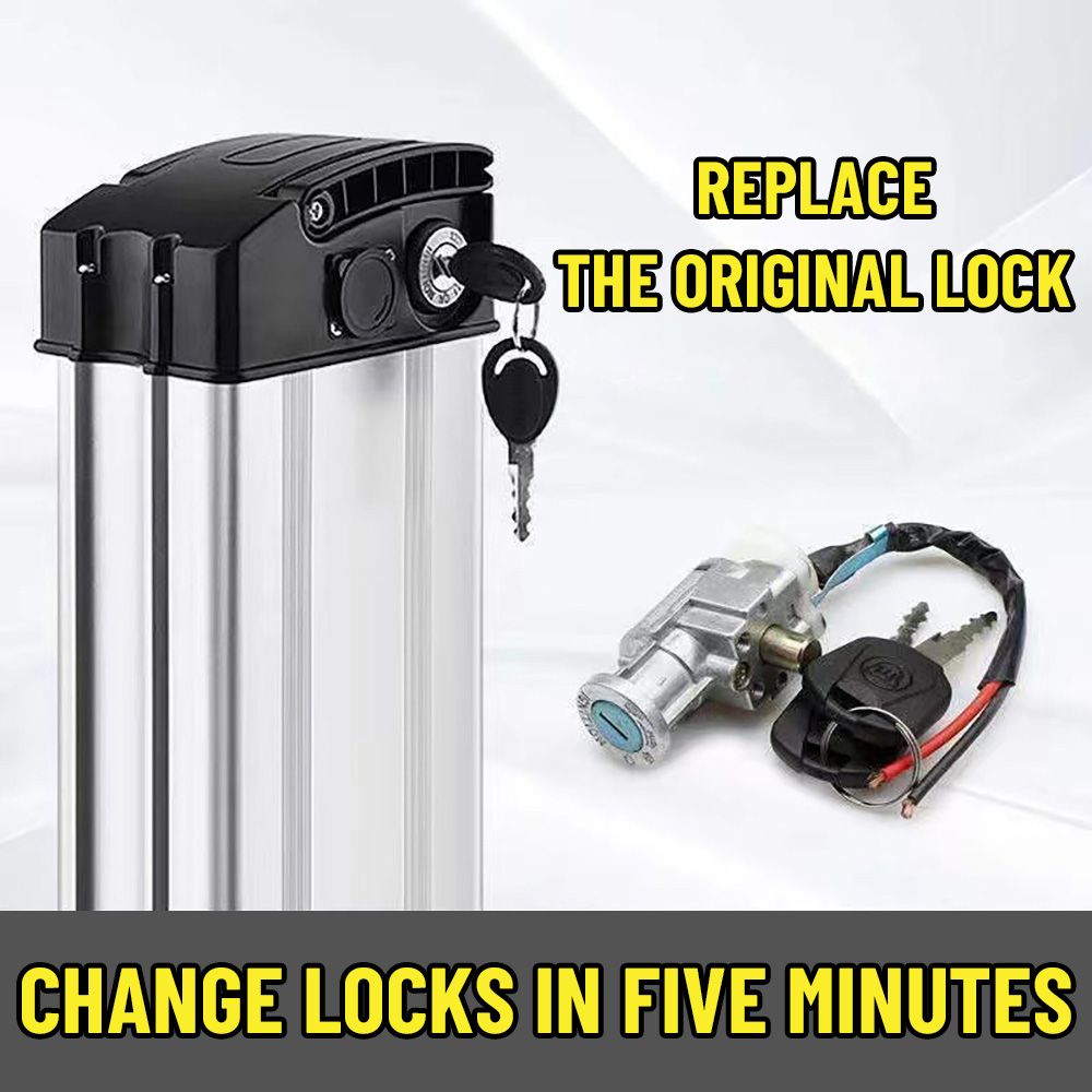 Kelly Kls7230S Controller - E-Bike Accu Lock Met 2 Sleutels
