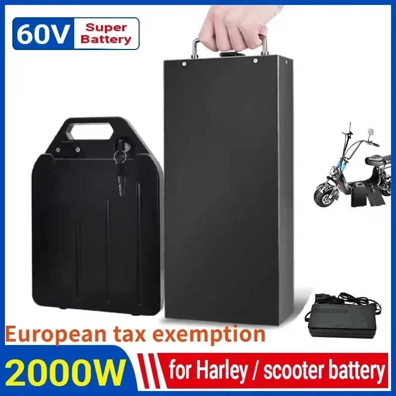 60V lithiumbatterij met besche - 60V 50Ah Electric Scooter Battery recensie en prijs